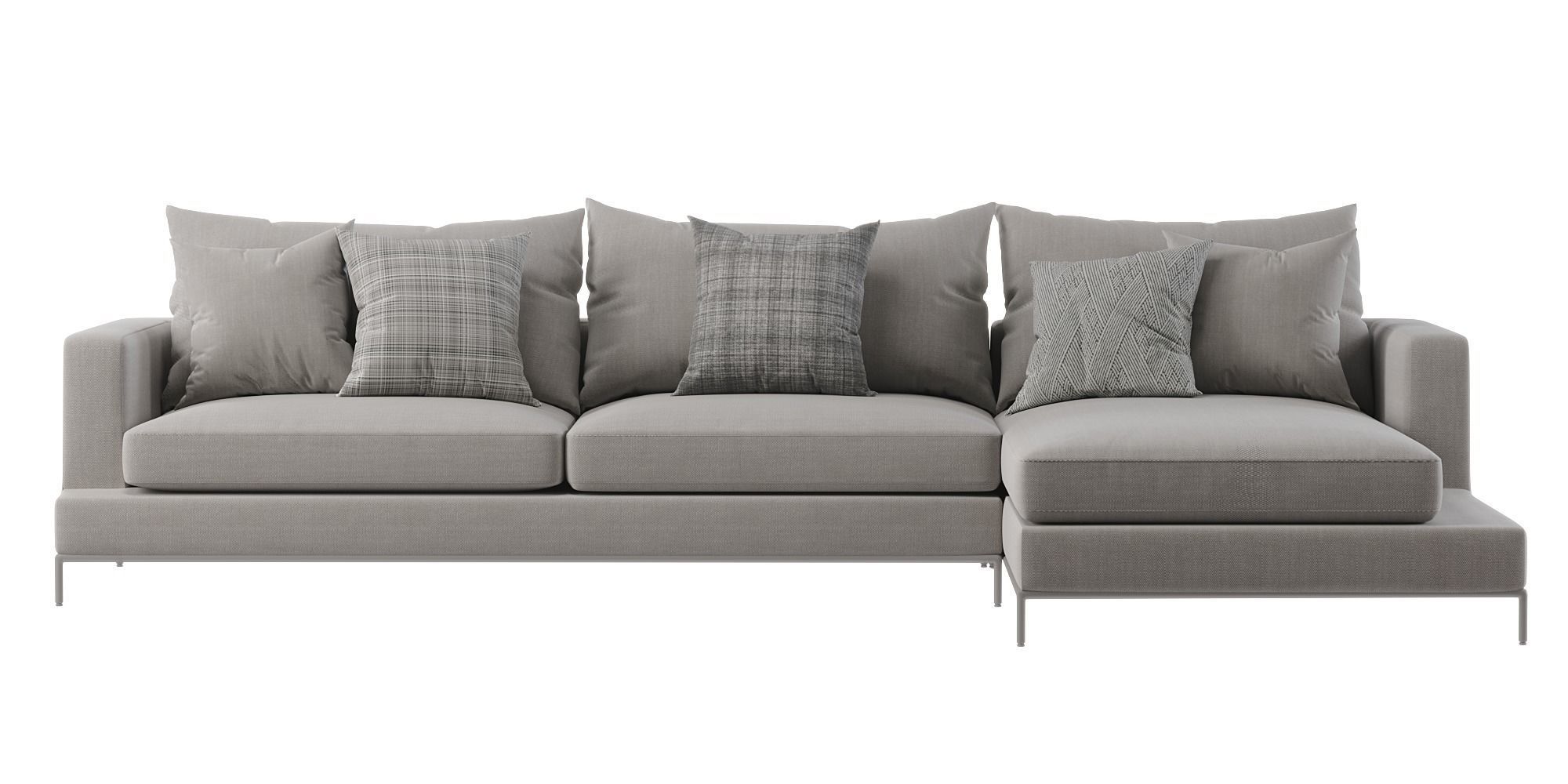 Soho Concept   Simena Sectional Sofa 3D model_4