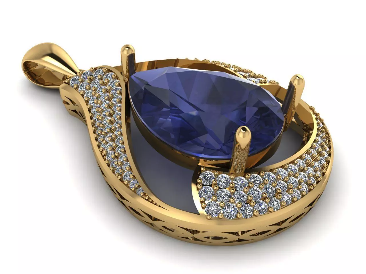 Fashion Pendant 3D print model