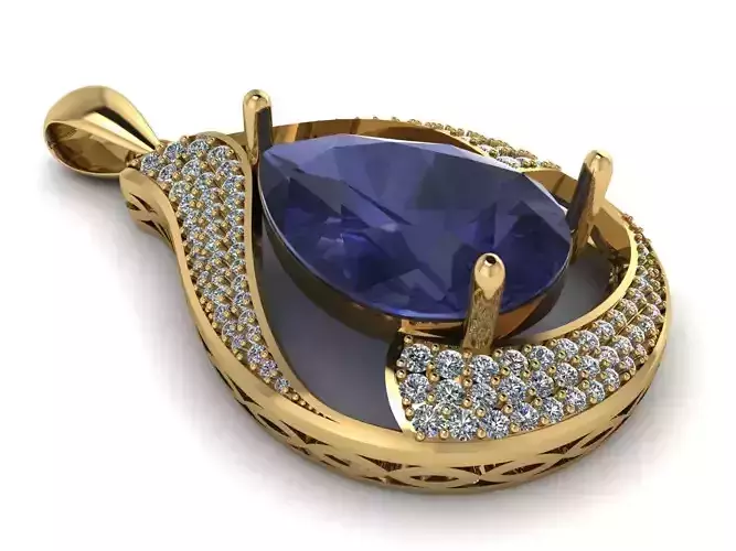 Fashion Pendant 3D print model