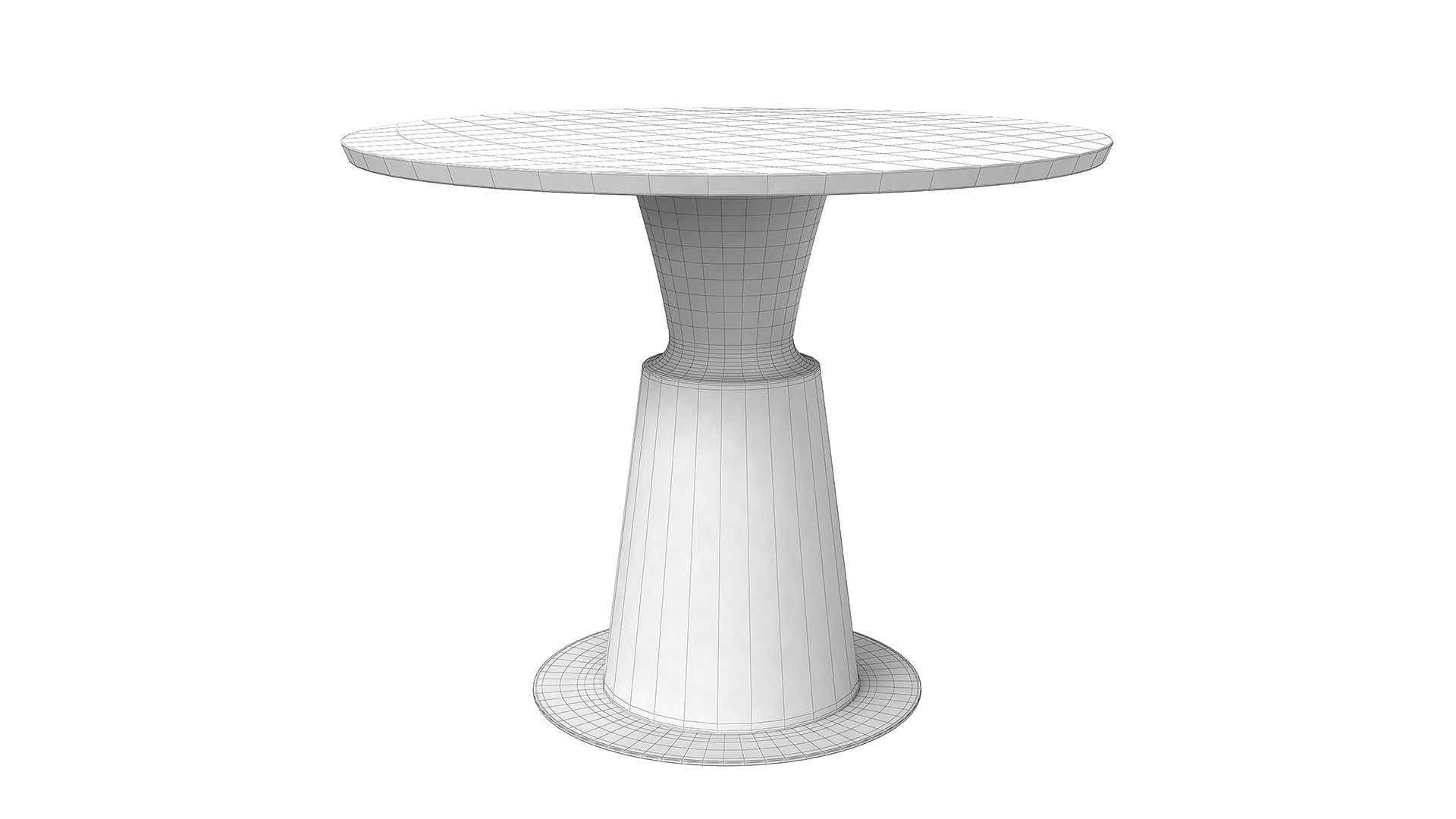 Holly Hunt PESO DINING TABLE 3D model_9