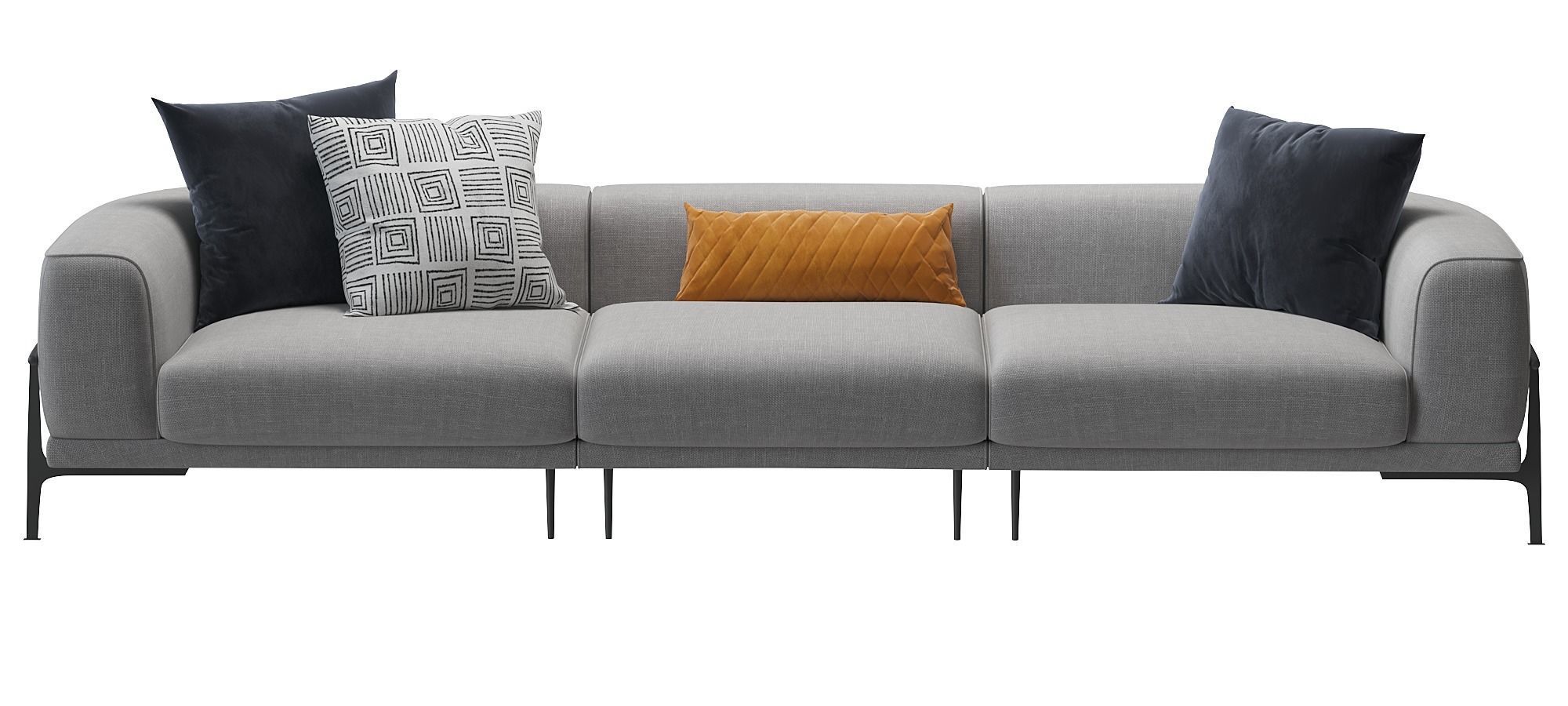 Arcade - 3-seater Sofa 3D model_3