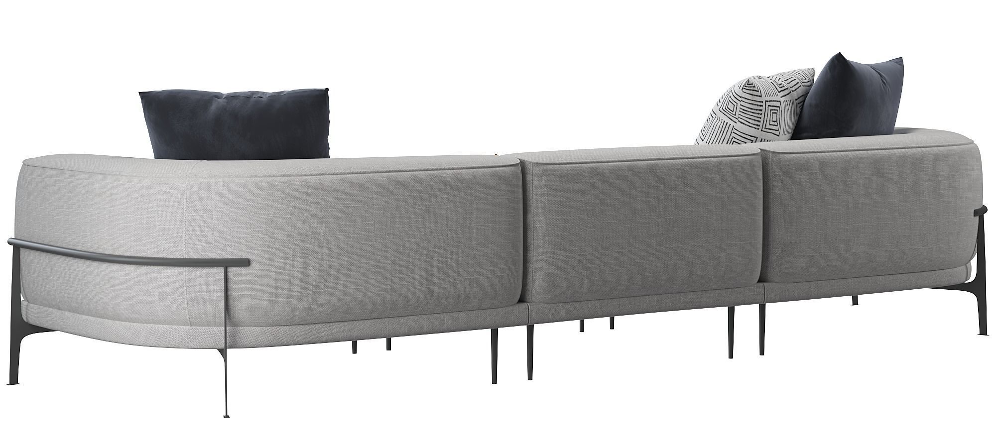 Arcade - 3-seater Sofa 3D model_8