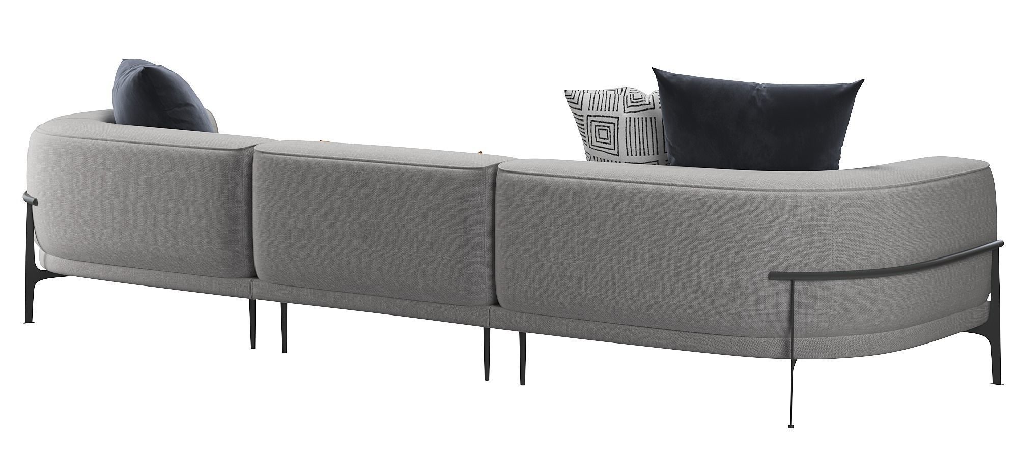 Arcade - 3-seater Sofa 3D model_7