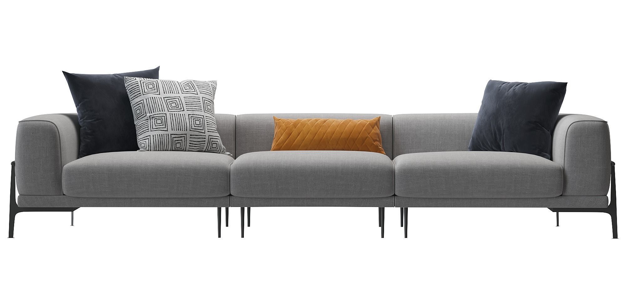 Arcade - 3-seater Sofa 3D model_5