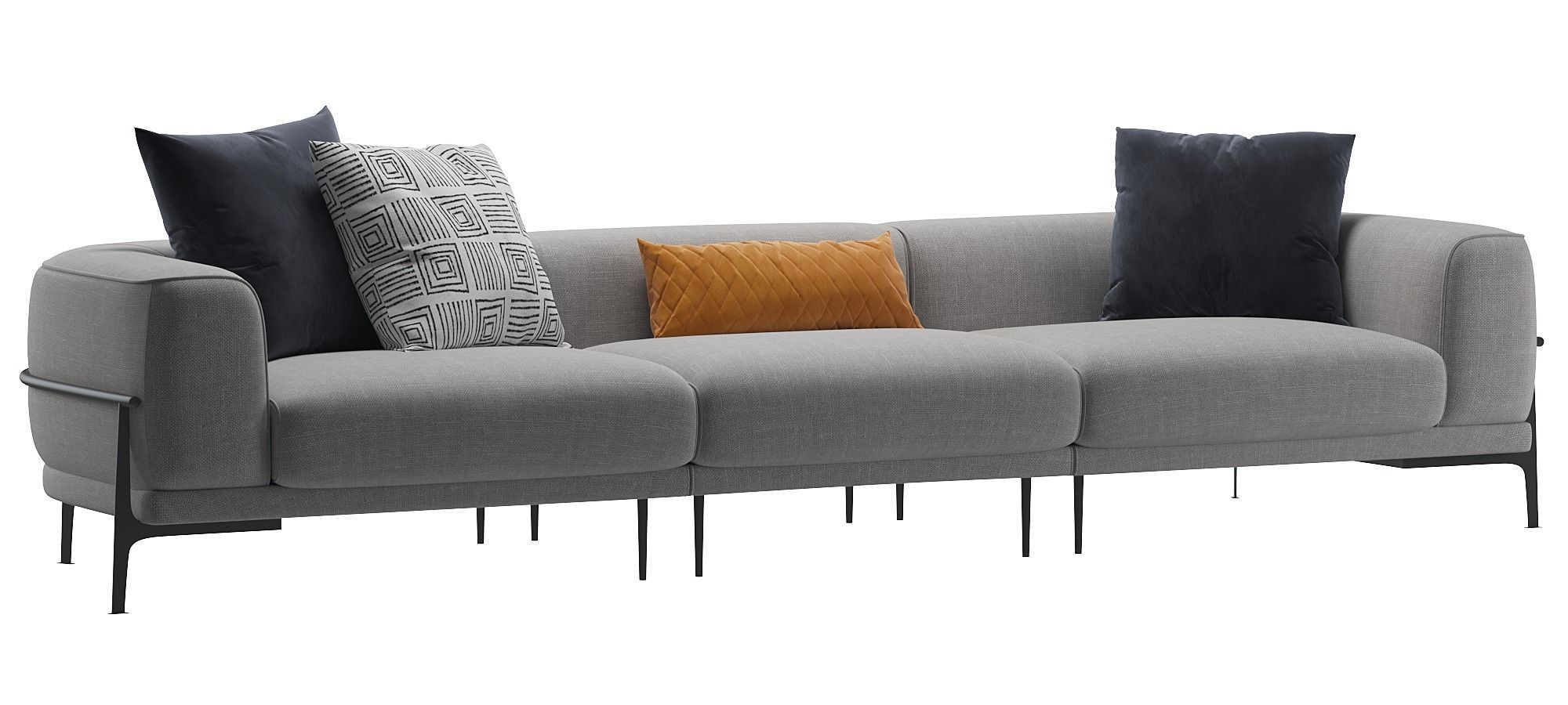 Arcade - 3-seater Sofa 3D model_4