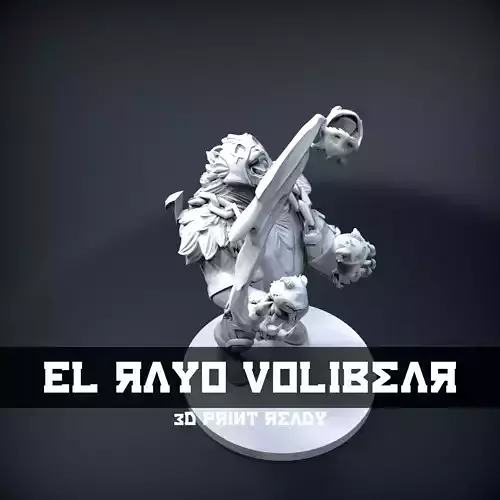 STL El rayo Volibear League of legends 3d Print