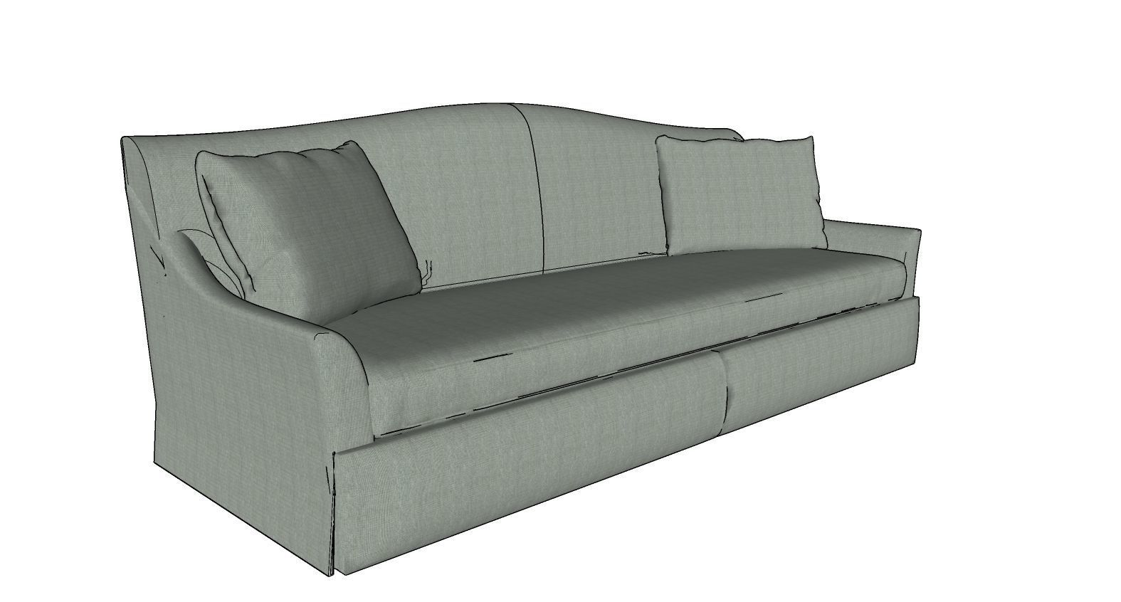 Emory Sofa 3D model_2