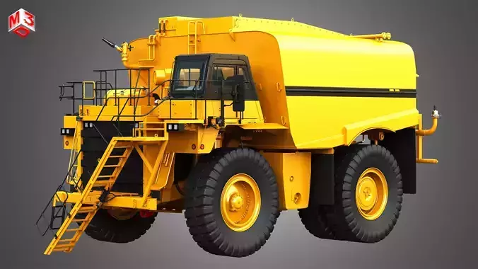  785C - Off-Highway - Mining Water Tanker Truck  3D model