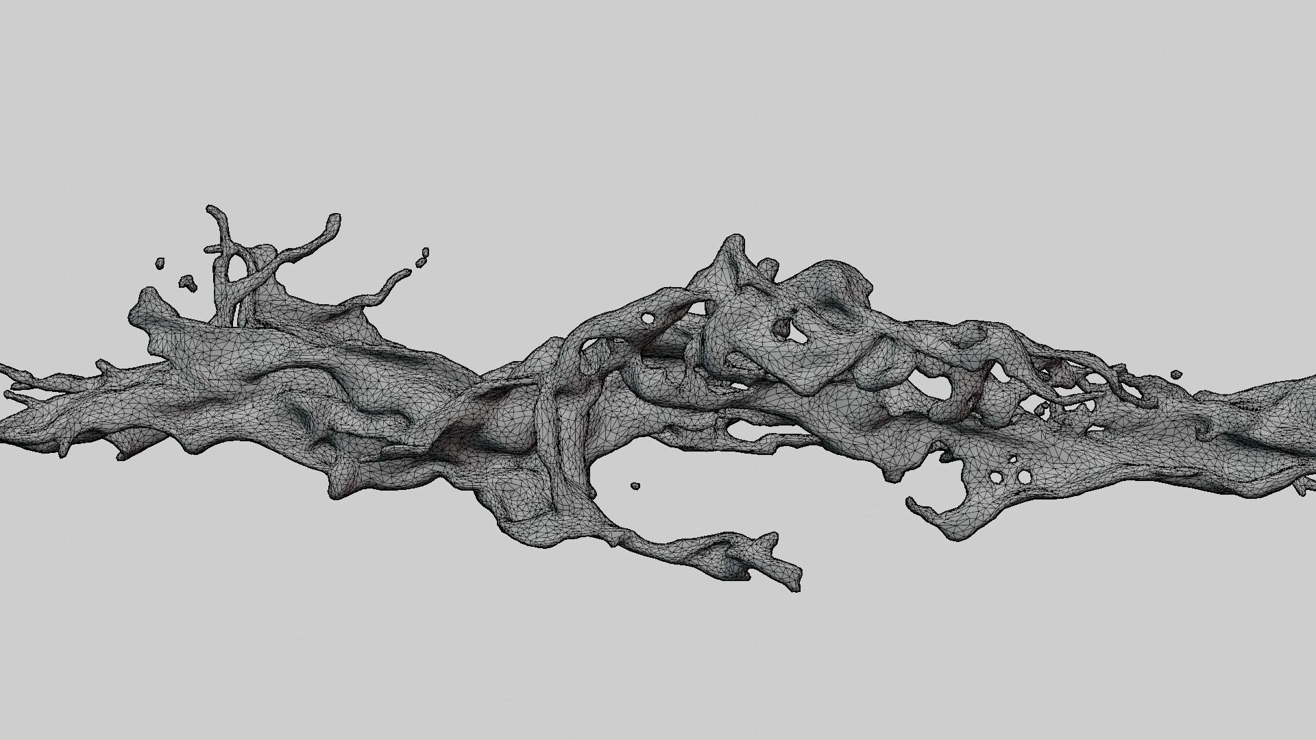 Animated Blood Splash 3 3D model_10