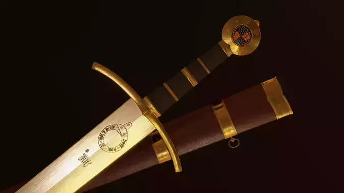 Royal Medieval Sword of Edward III