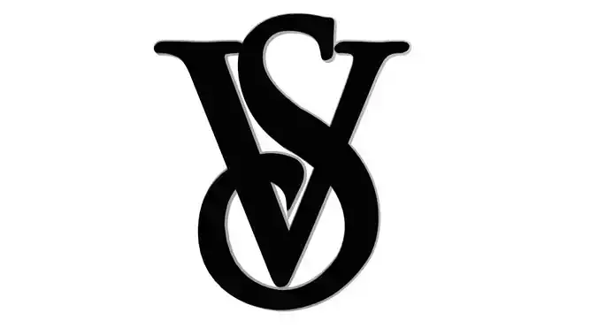 Victoria Secret Logo 3D model