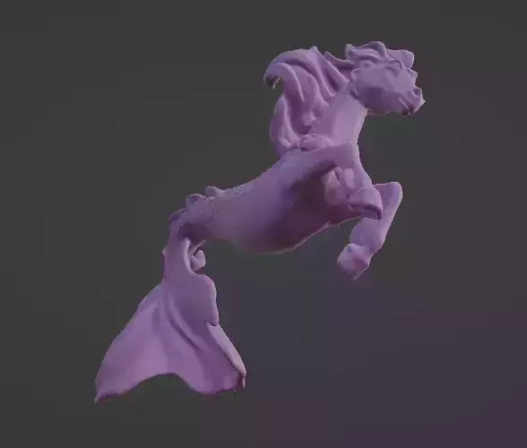 Hippokamp seahorse horse Poseidon