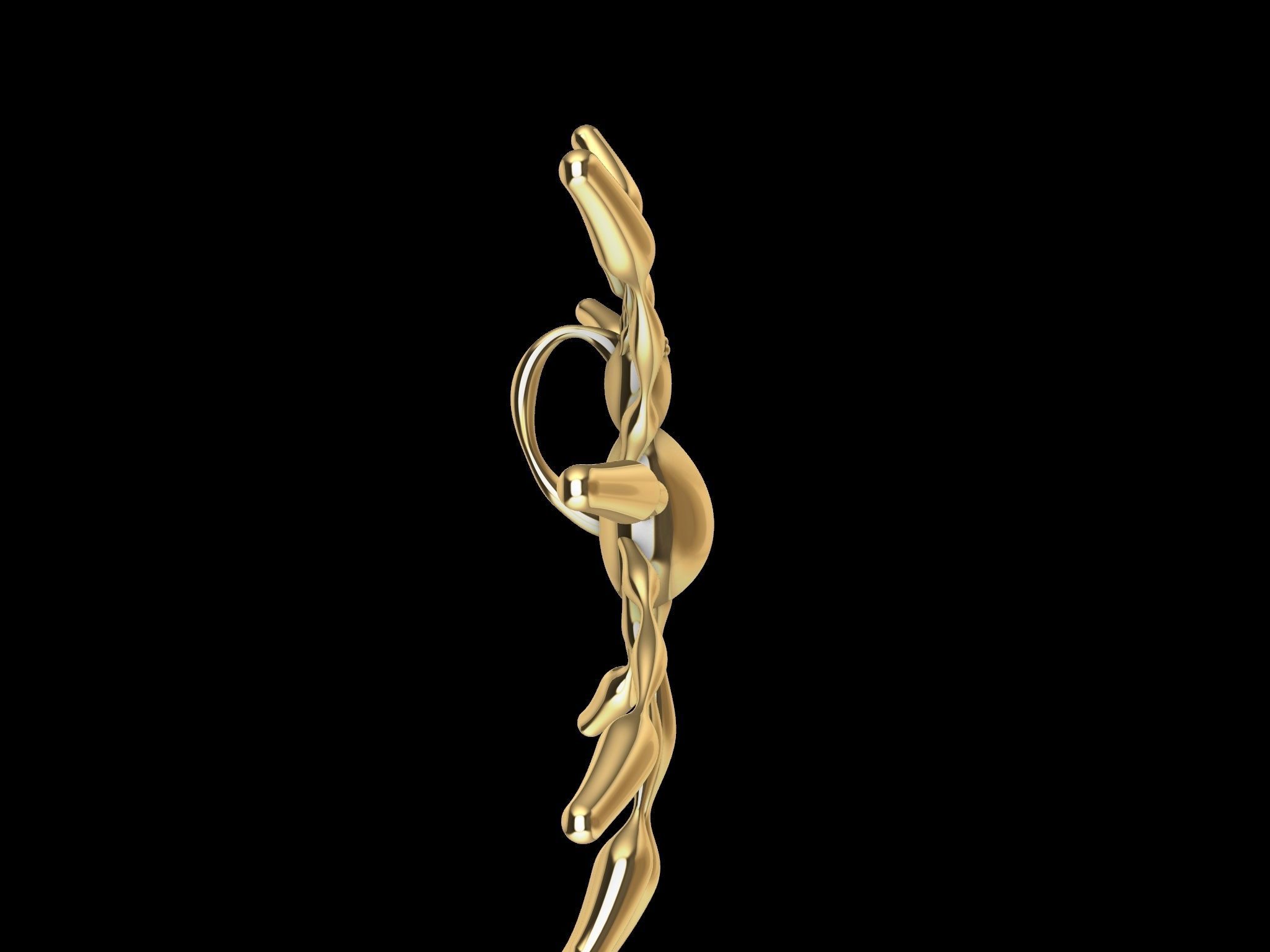 3 TYPES OF LOOKS SPIDER PENDANT  3D print model_11