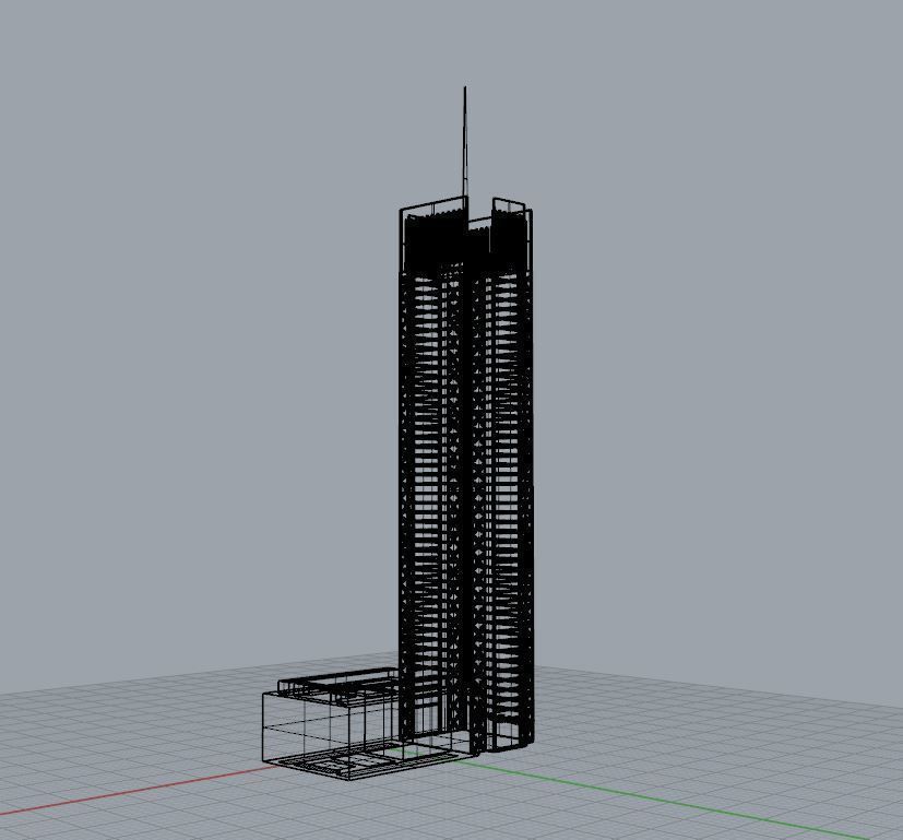 The New York Times Building 3D print model_3