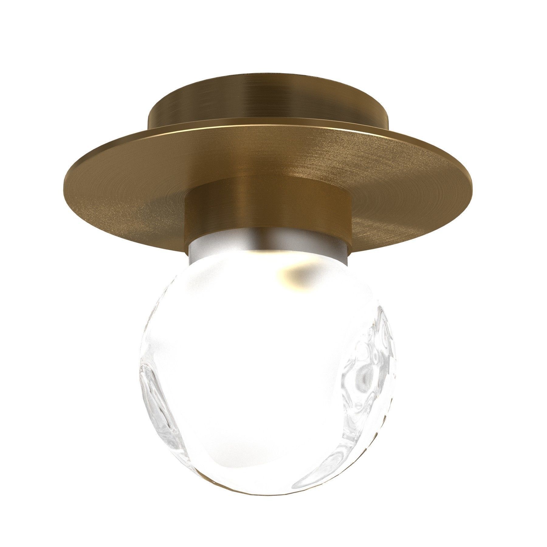 Garnier Et Linker iris Dark Bronze Wall Light 3D model_4