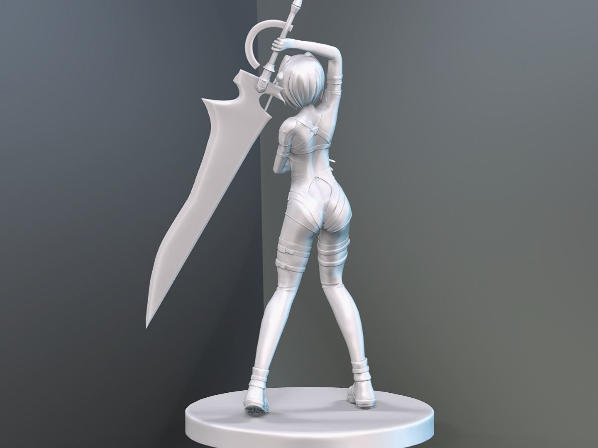 Xenovia DxD   Zinovia High School  3D print model 3D print model_2