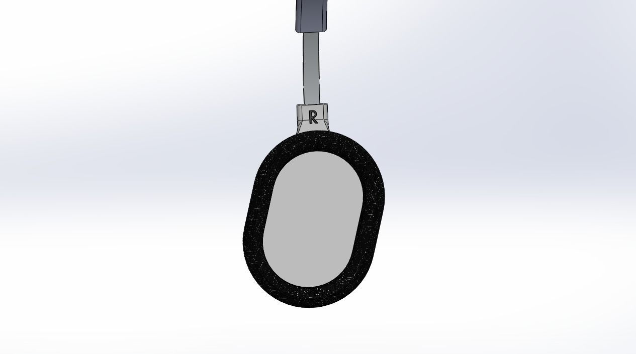 Headphone headset 3D model_7