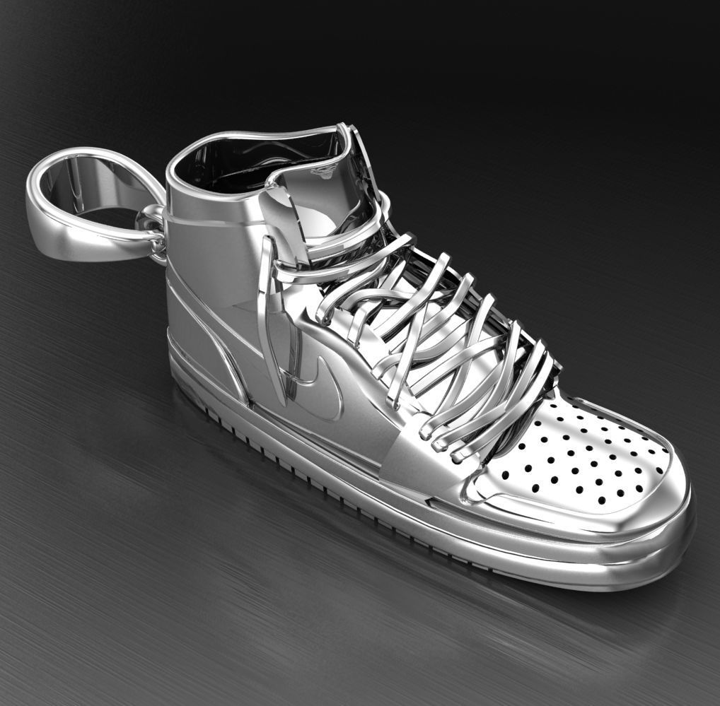 Nike Air Jordan Pendant 3D print model_13