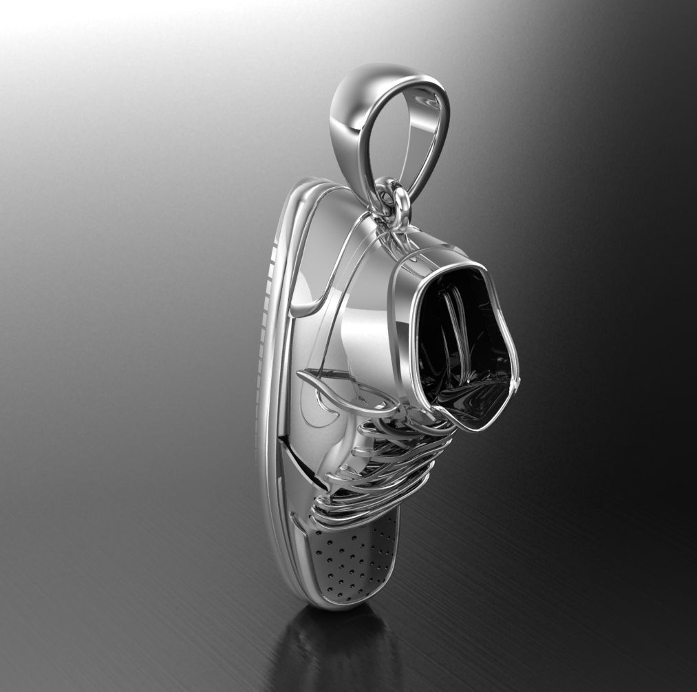 Nike Air Jordan Pendant 3D print model_4