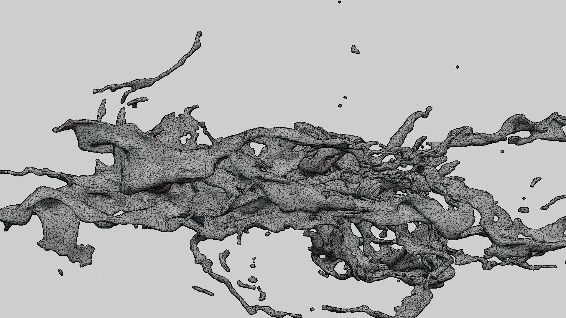 Animated Blood Splash 10 3D model_11