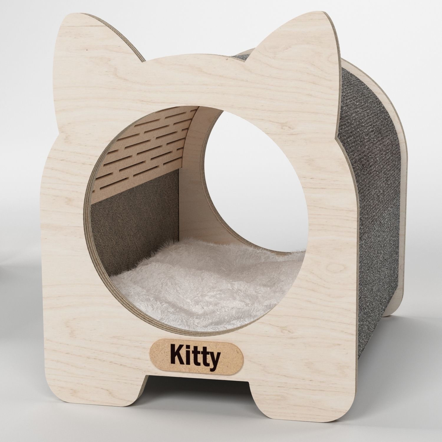 Cat house 3D model_13