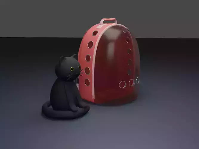 Bag for pets 3D Model