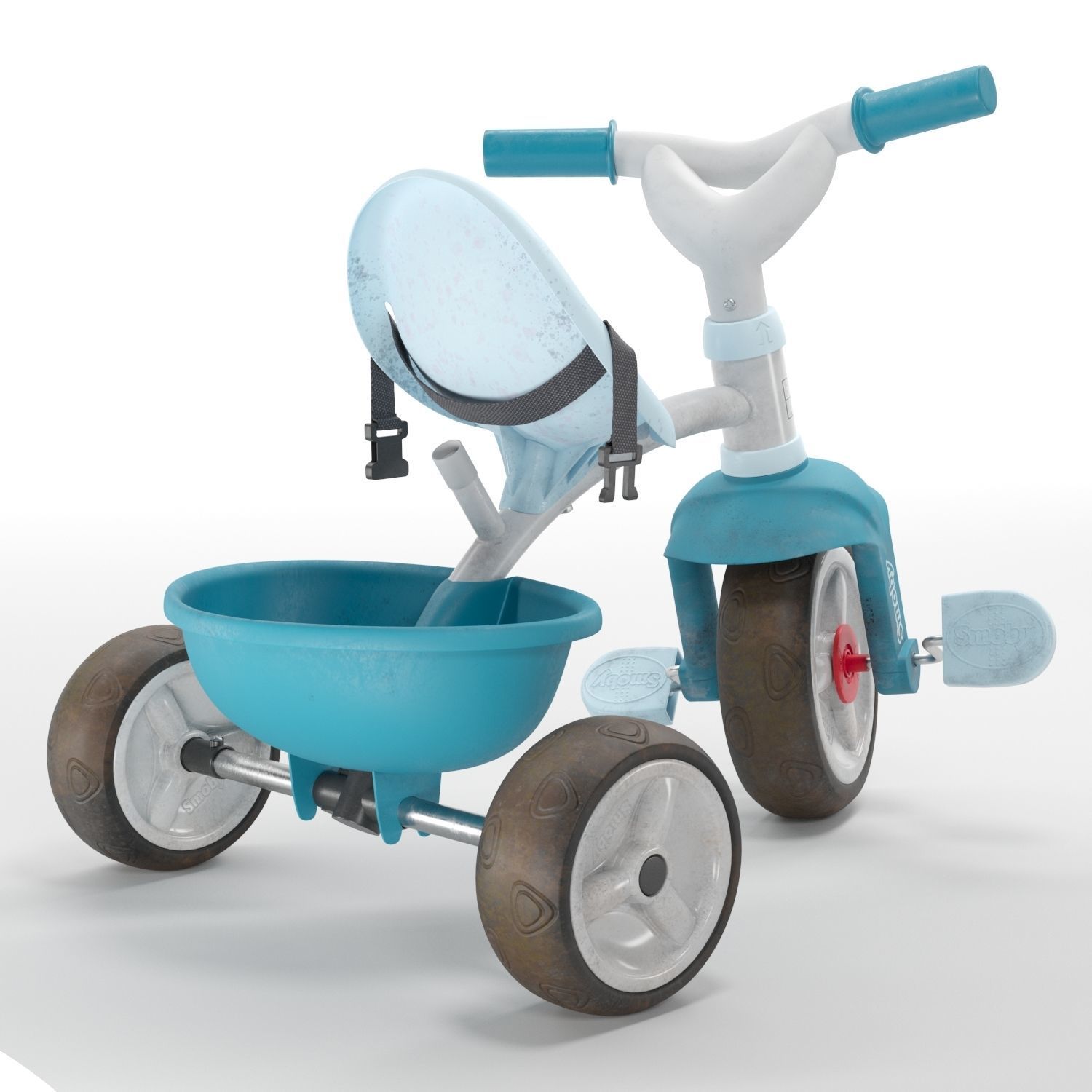 Speedster tricycle Smoby be move 3D model_3