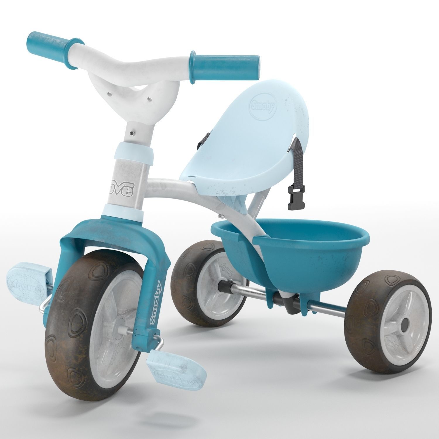 Speedster tricycle Smoby be move 3D model_1