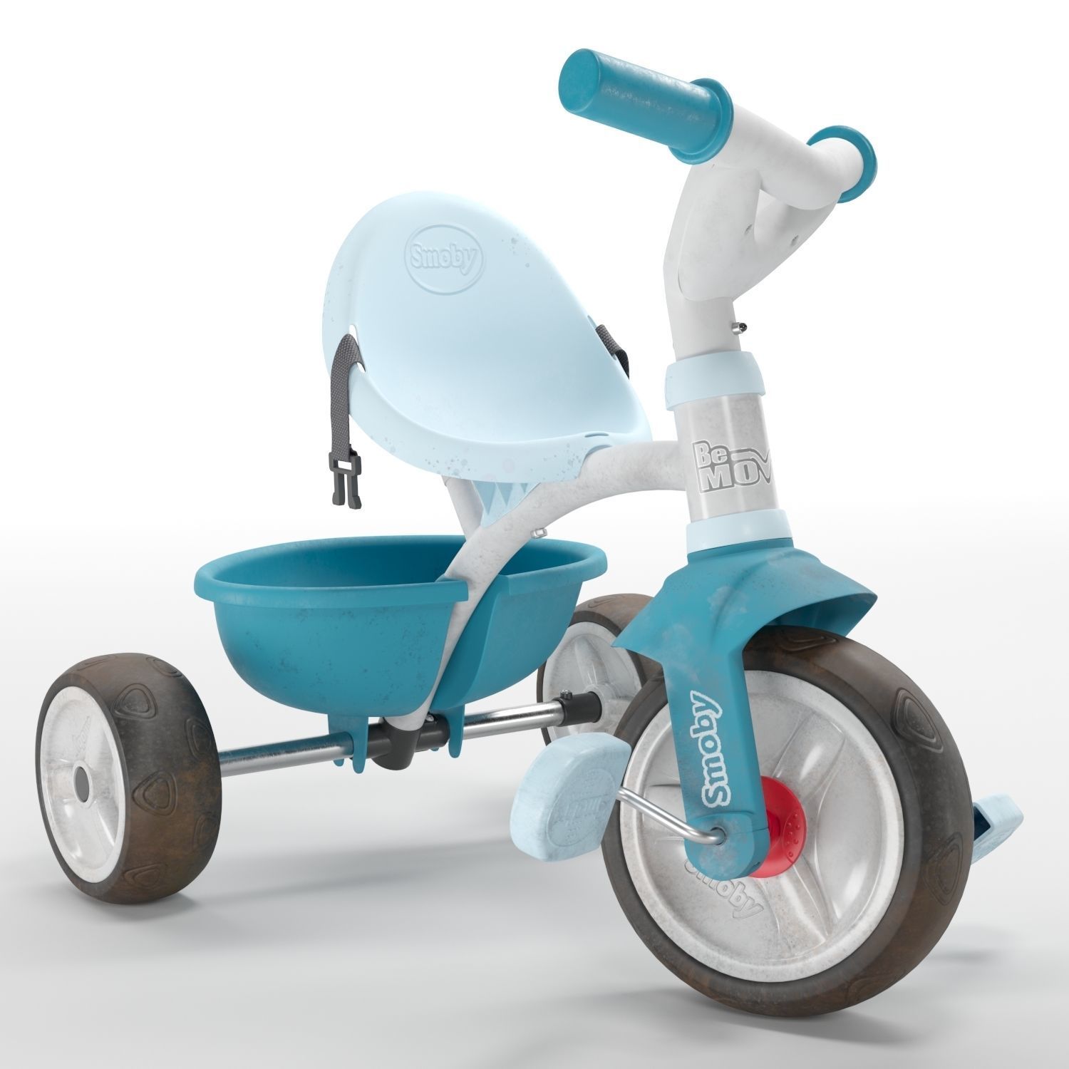 Speedster tricycle Smoby be move 3D model_2