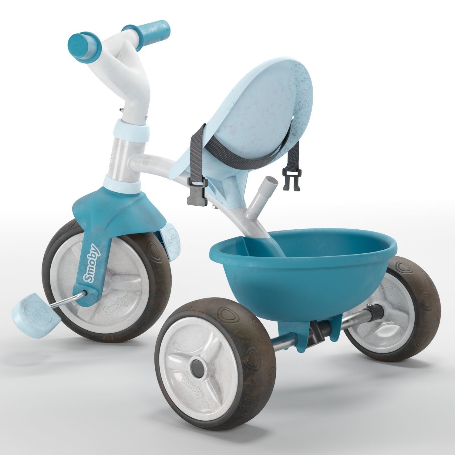 Speedster tricycle Smoby be move 3D model_4