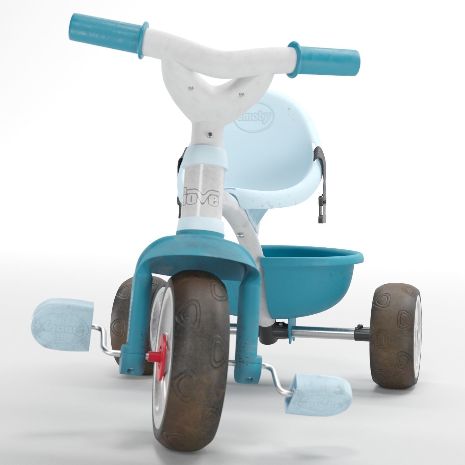 Speedster tricycle Smoby be move 3D model_6