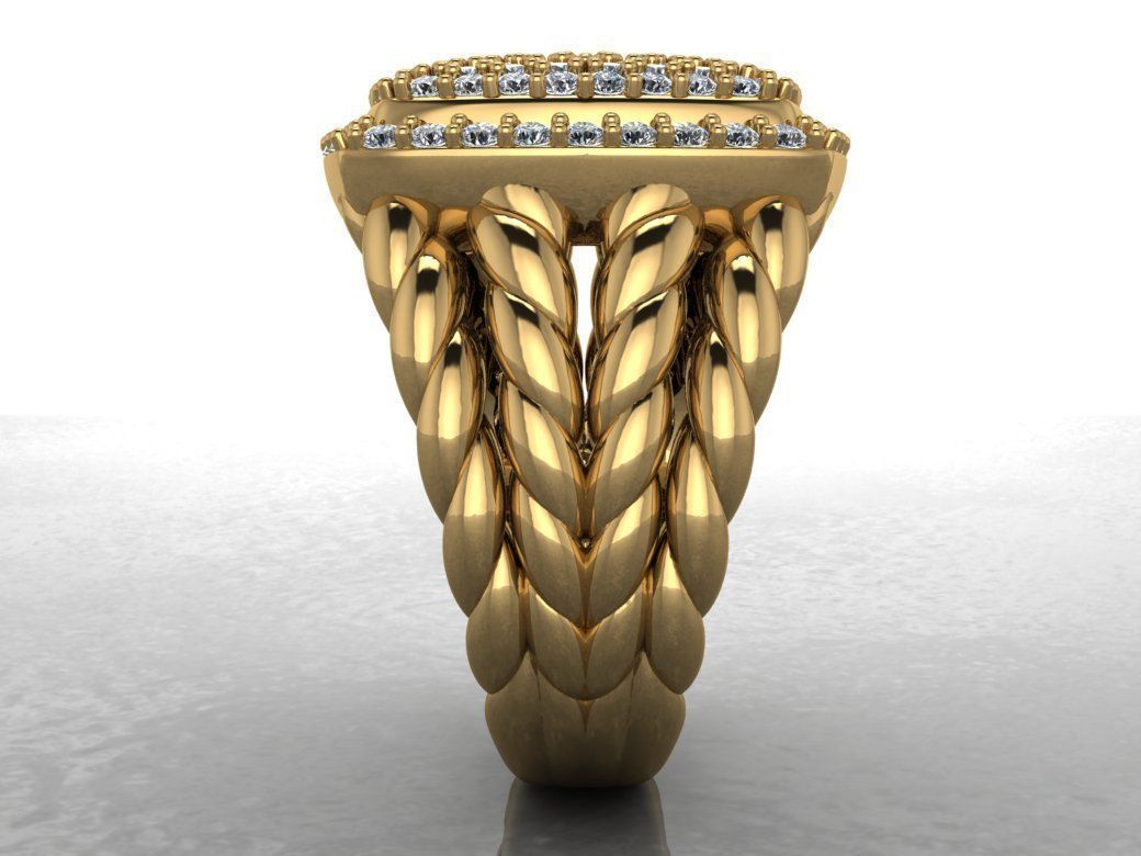 Jewelry Ring 3D print model_7