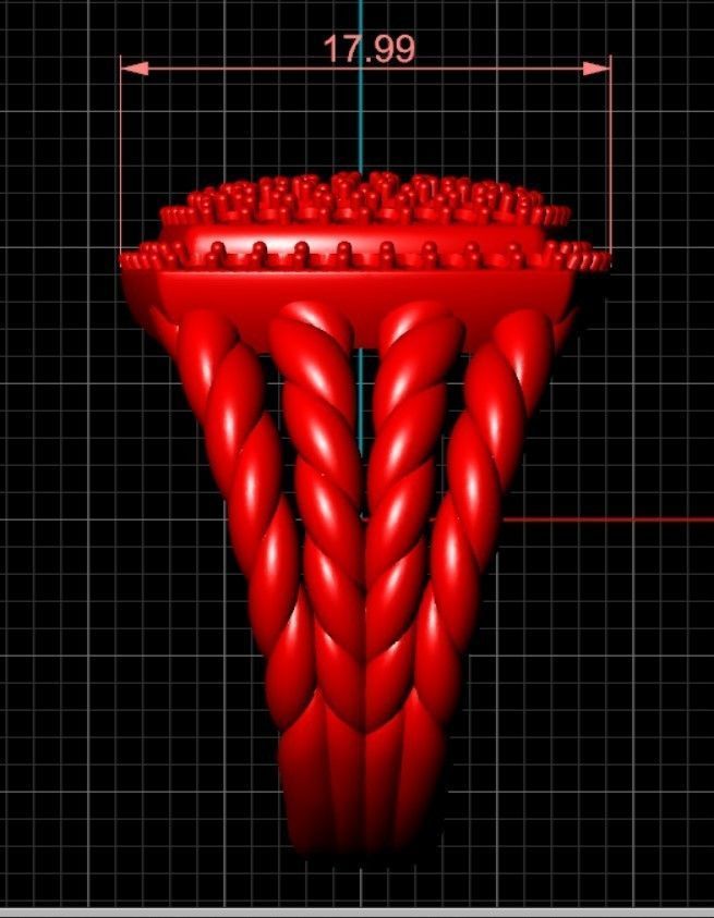 Jewelry Ring 3D print model_8