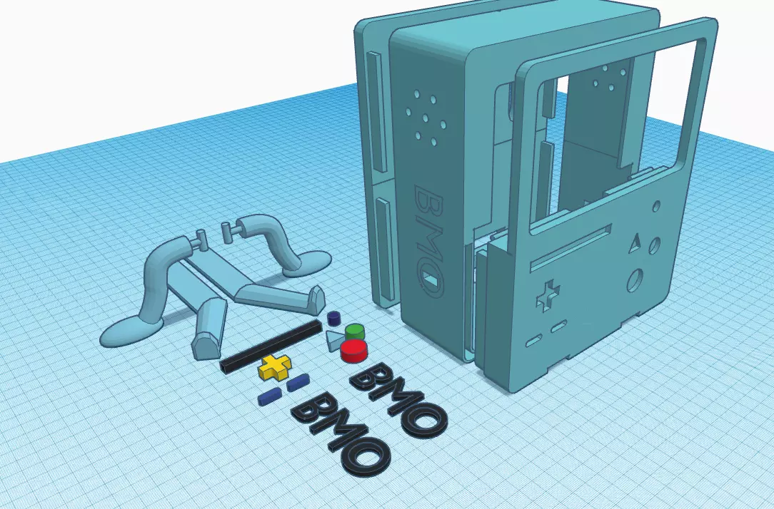 Easy Print BMO Switch Holder Model 3D print model