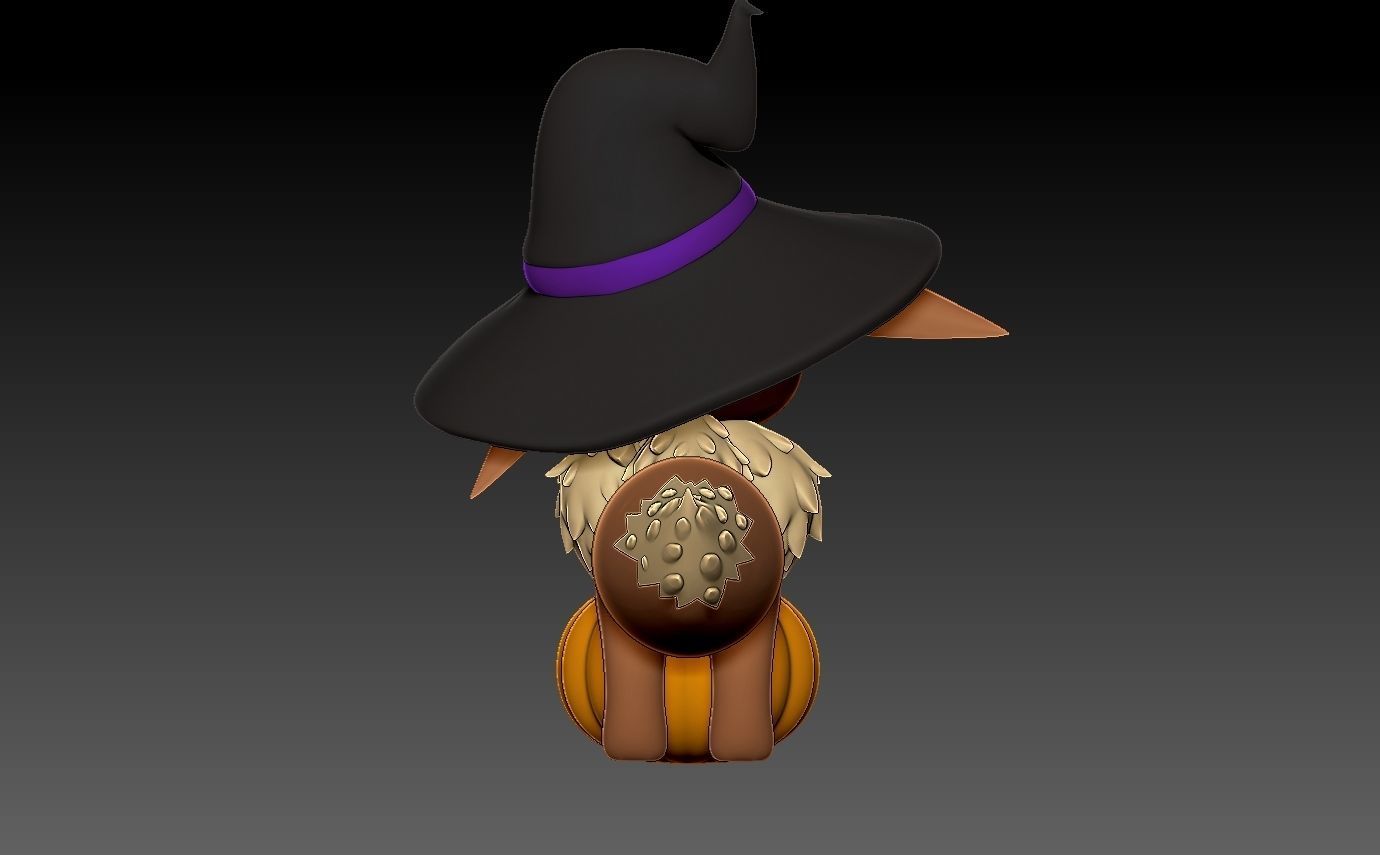 pokemon eevee halloween 2022 3D print model_11