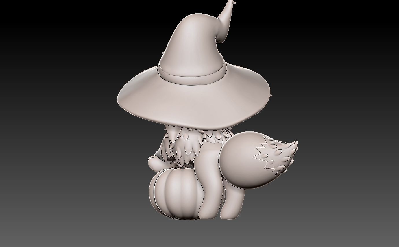 pokemon eevee halloween 2022 3D print model_14