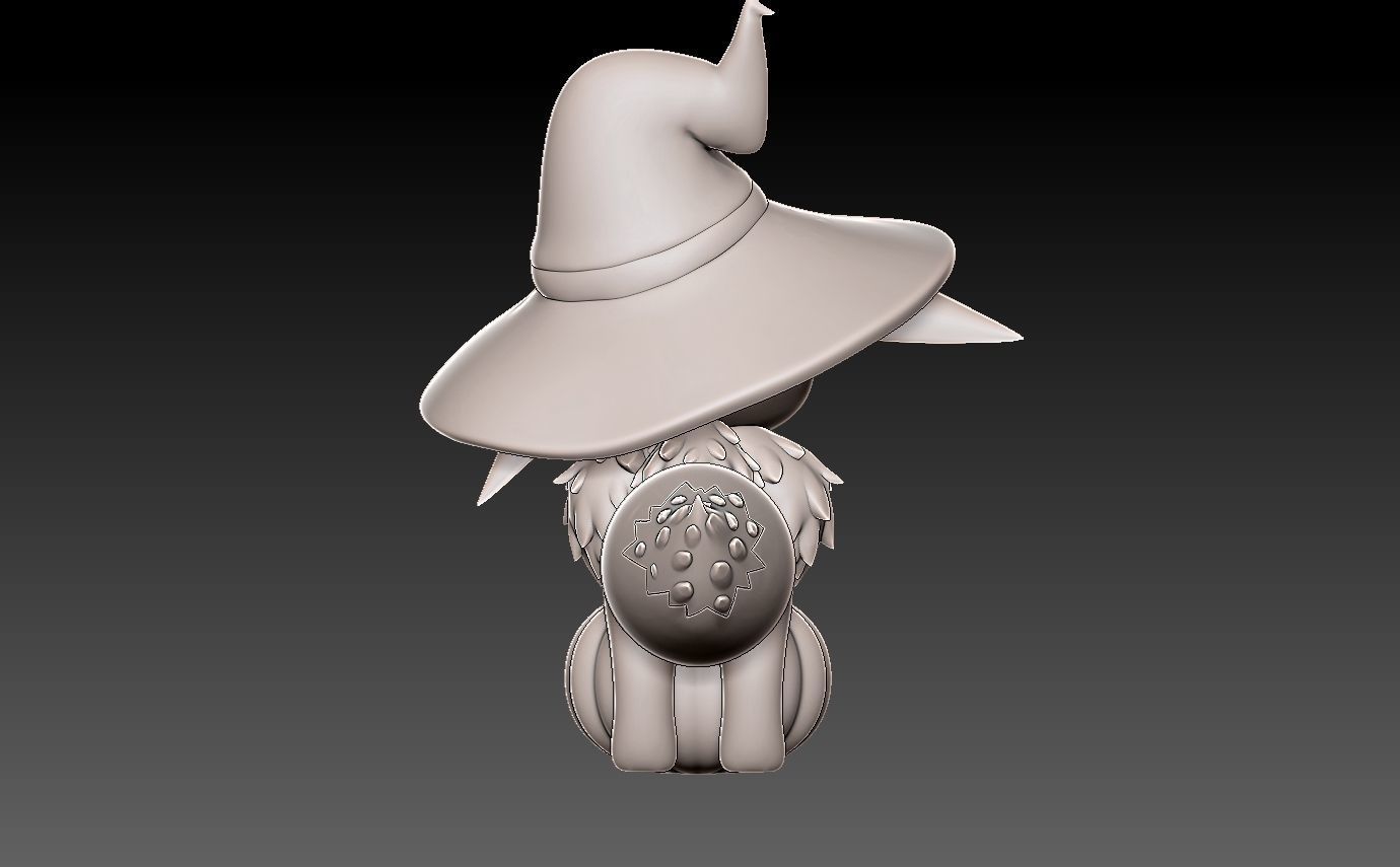 pokemon eevee halloween 2022 3D print model_12