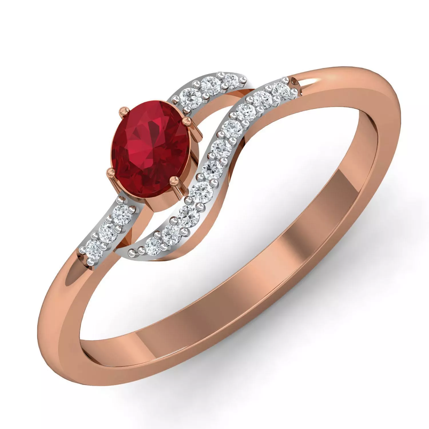 Women ring earrings pendant 3dm stl render detail 3D print model_0