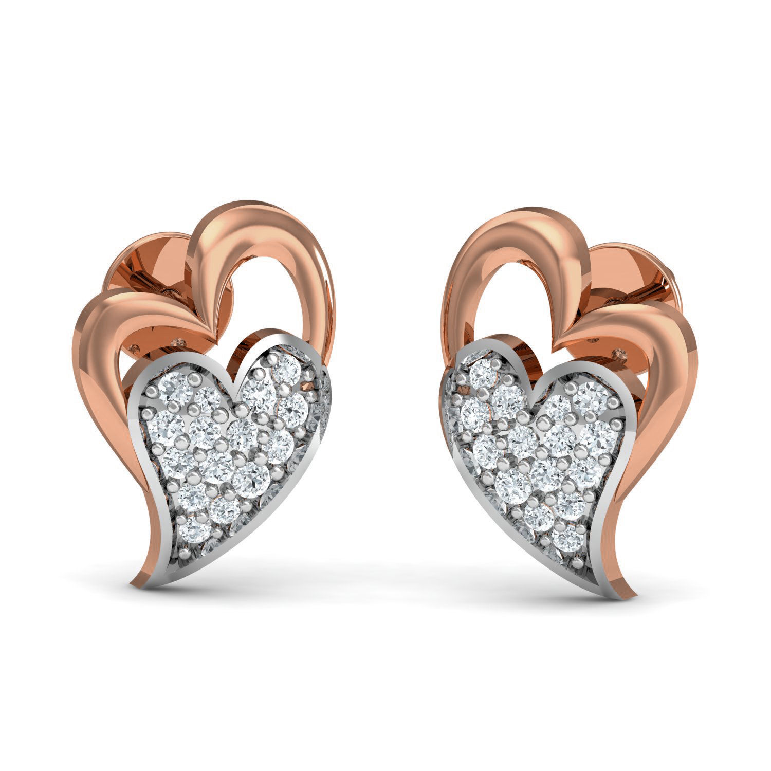 Women ring earrings pendant 3dm stl render detail 3D print model_1