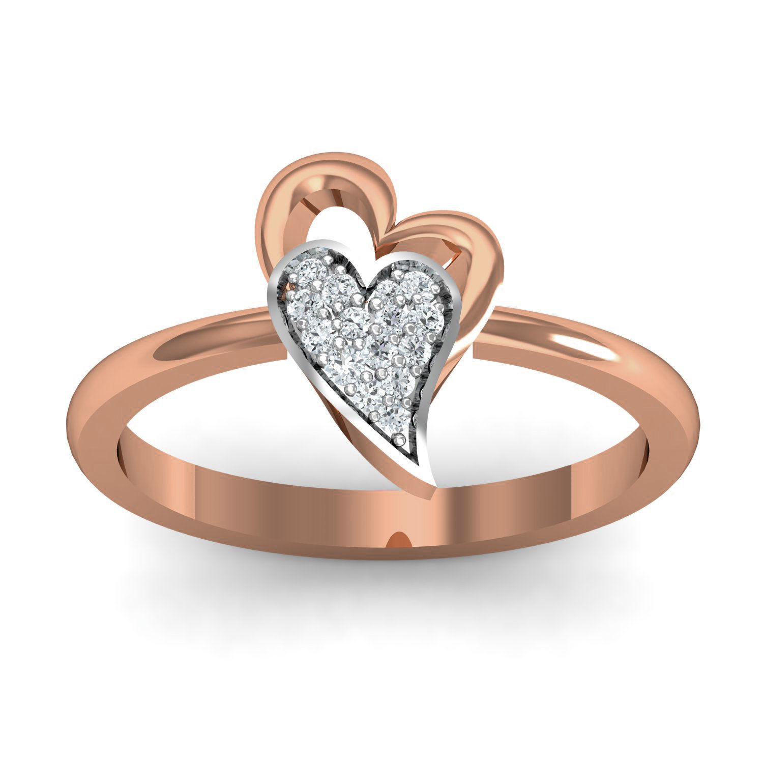 Women ring earrings pendant 3dm stl render detail 3D print model_9