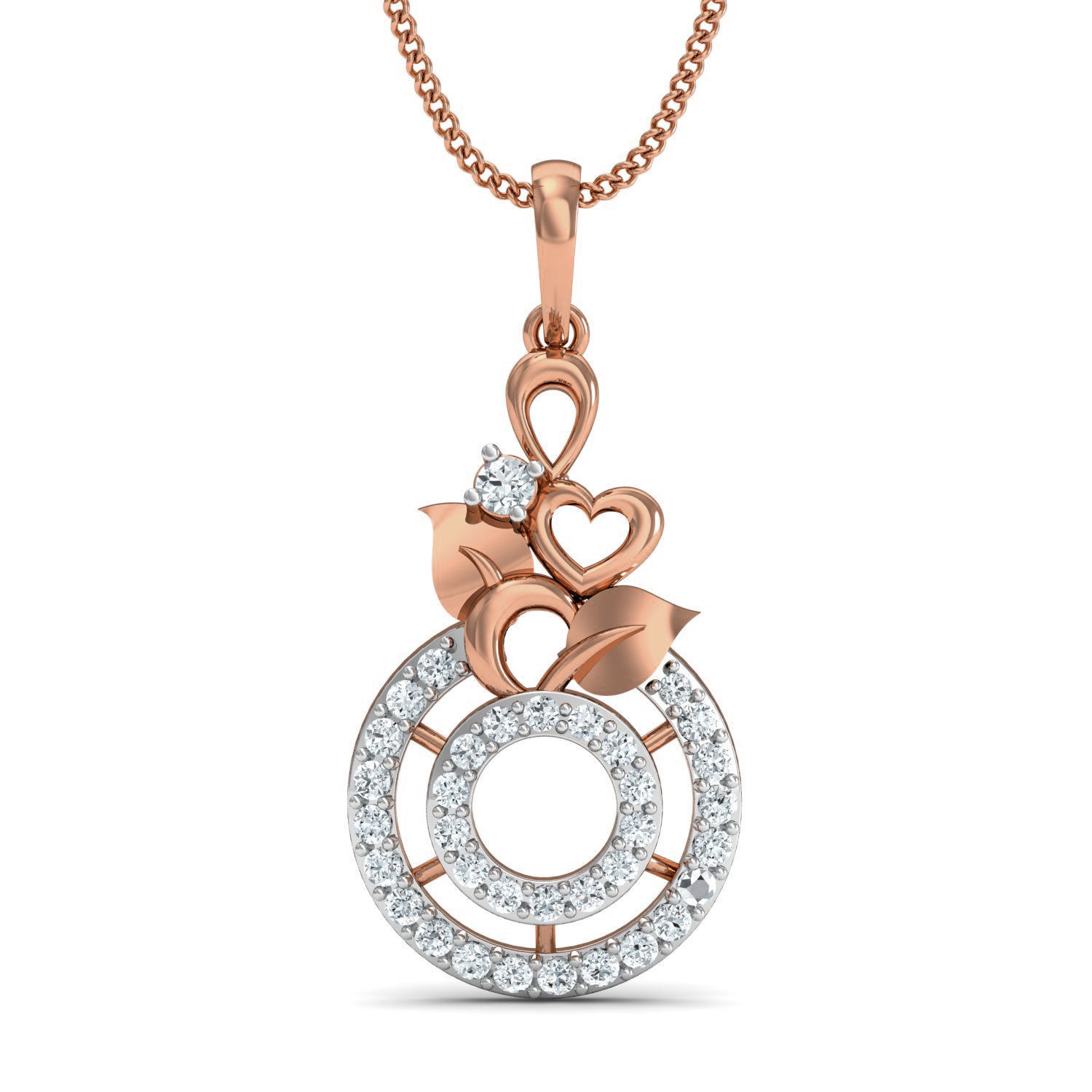 Women ring earrings pendant 3dm stl render detail 3D print model_2