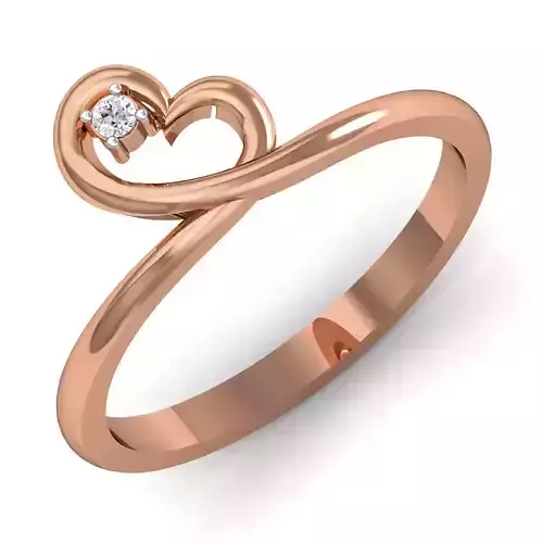 Women ring earrings pendant 3dm stl render detail 3D print model