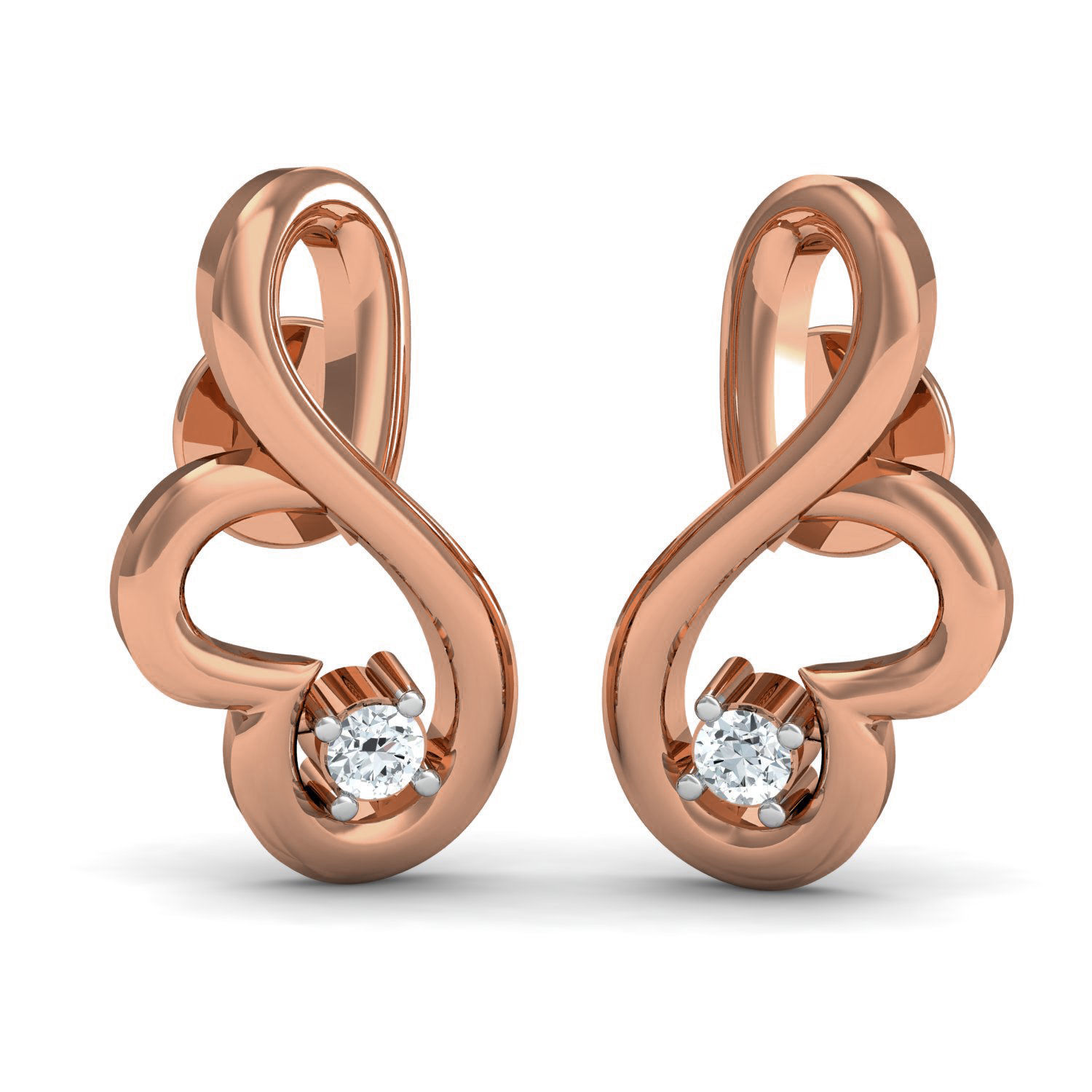 Women ring earrings pendant 3dm stl render detail 3D print model_1