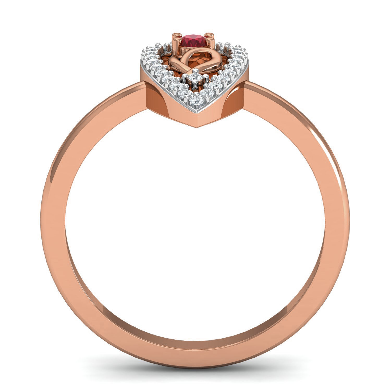 Women ring earrings pendant 3dm stl render detail 3D print model_9