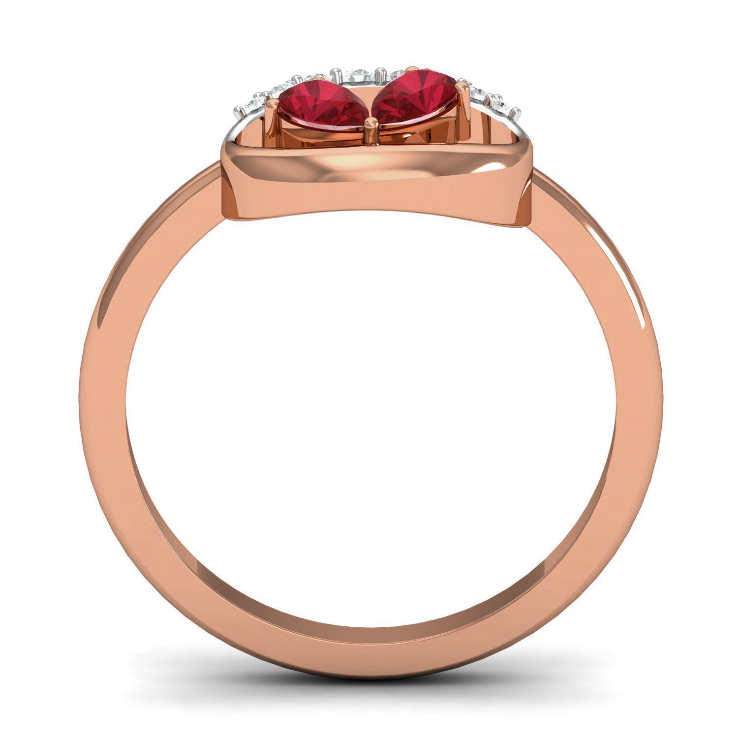 Women ring earrings pendant 3dm stl render detail 3D print model_10