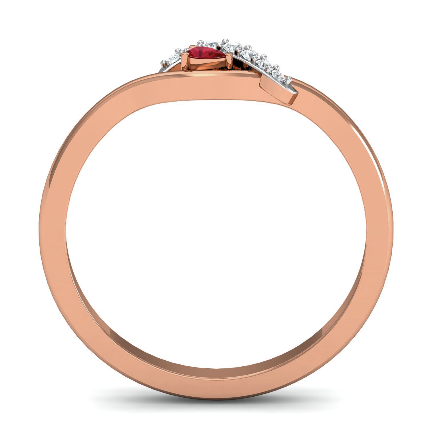 Women ring earrings pendant 3dm stl render detail 3D print model_10