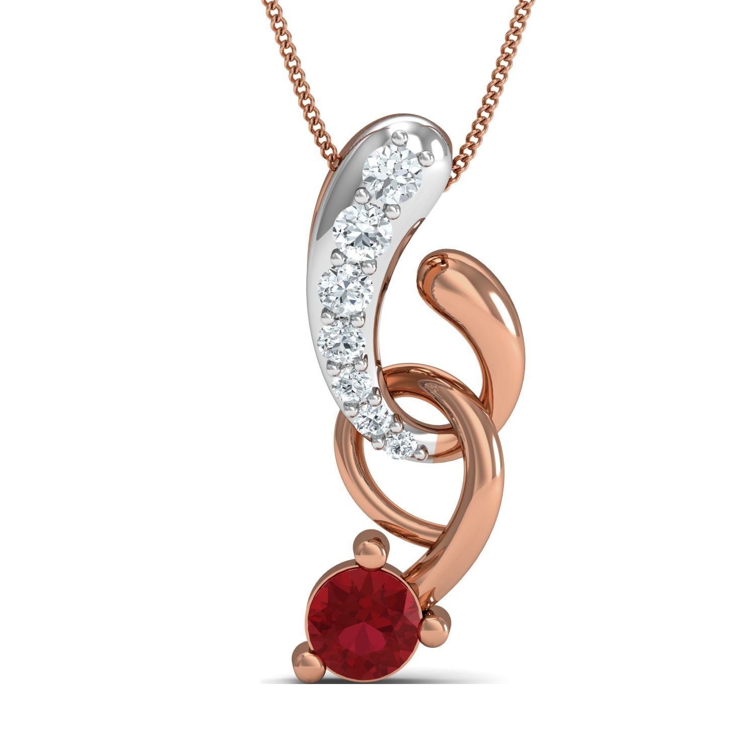 Women ring earrings pendant 3dm stl render detail 3D print model_2