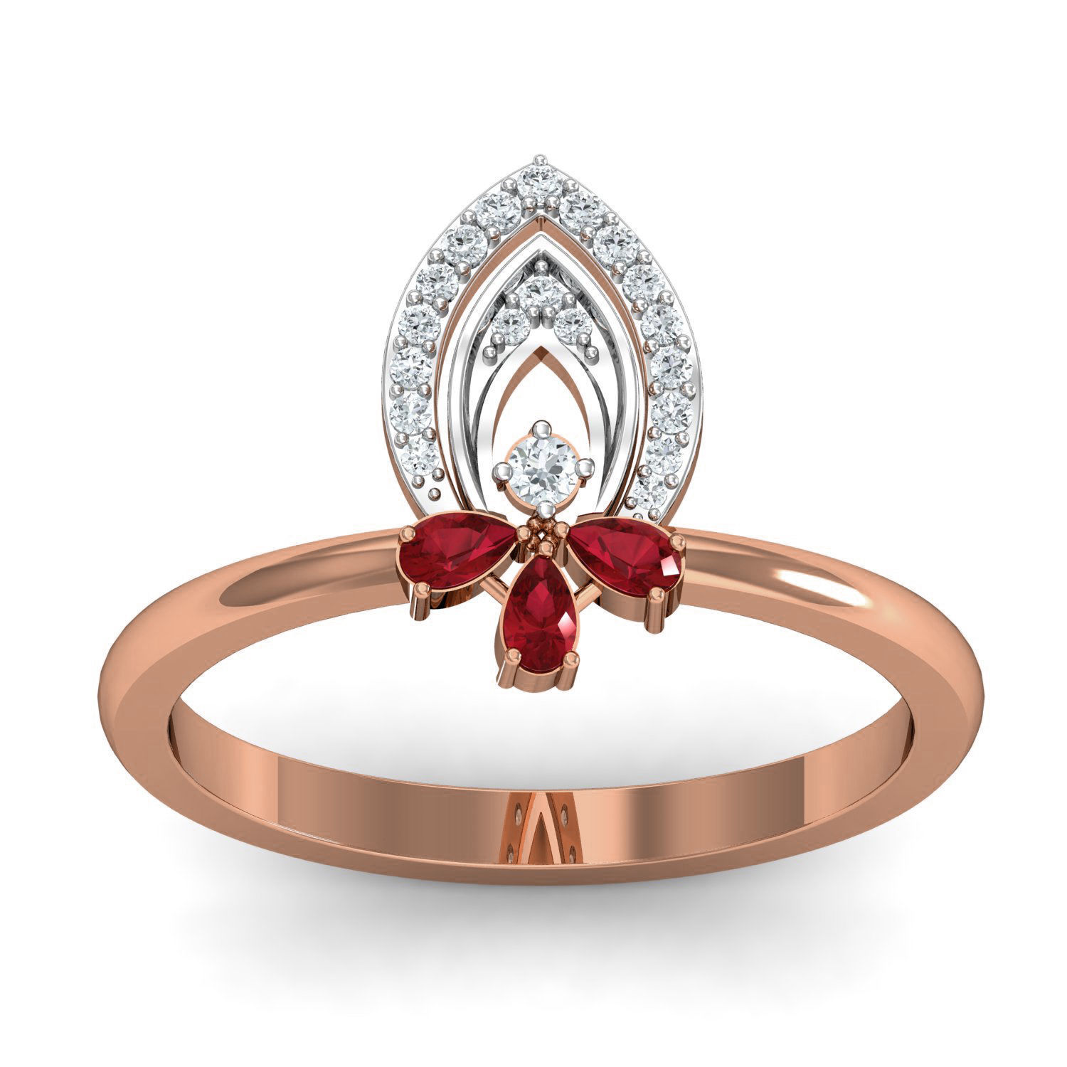 Women ring earrings pendant 3dm stl render detail 3D print model_9