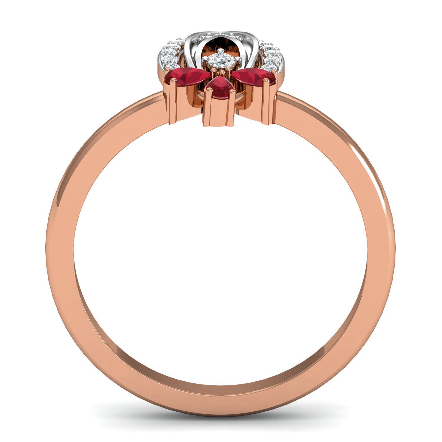 Women ring earrings pendant 3dm stl render detail 3D print model_10