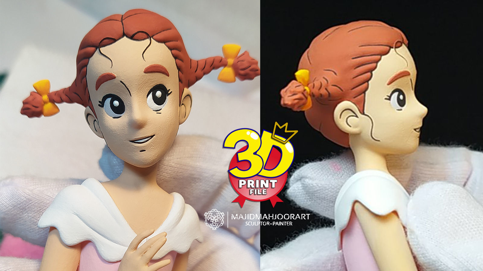 Judy Abbott - 3D Print Model-Ready for 3D print 3D print model_19